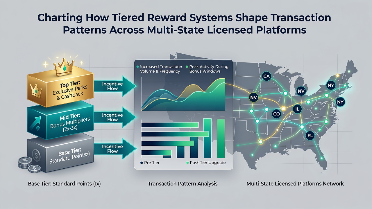Heatmap displaying hourly transaction density differences between lower and upper reward tiers on multi-state betting networks