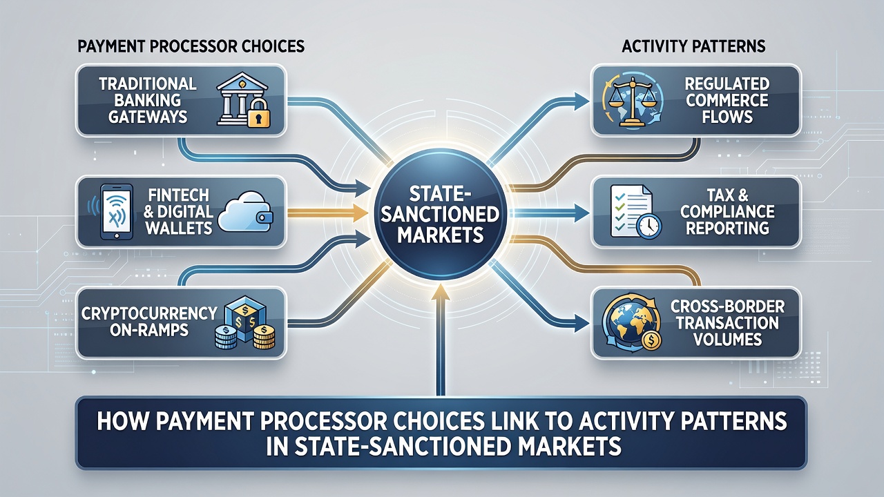 Transaction flow patterns across different payment methods in regulated environments