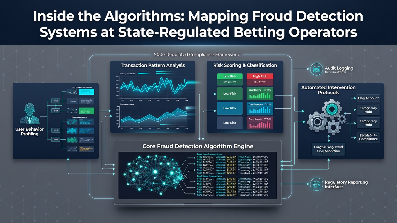 Flowchart of real-time fraud scoring process at a multi-state betting operator including ML models and escalation paths